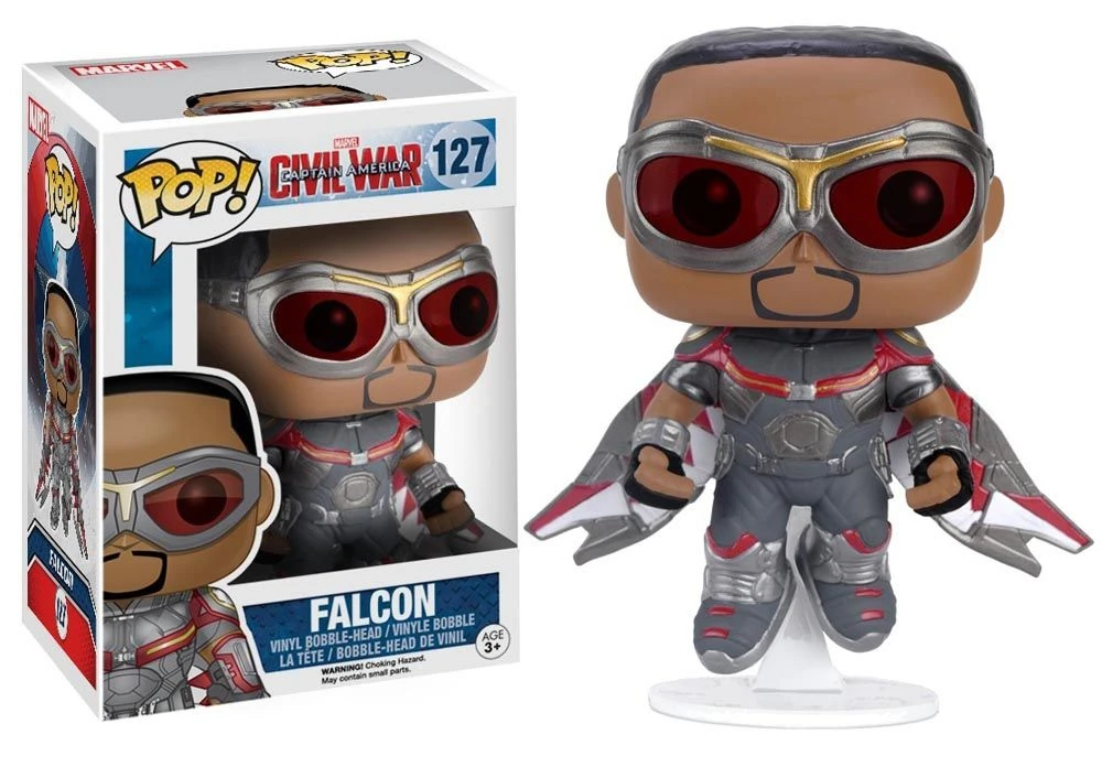 FUNKO POP! - Captain America Civil War - Falcon Figur 3 FUNKO POP! - Captain America Civil War - Falcon Figur