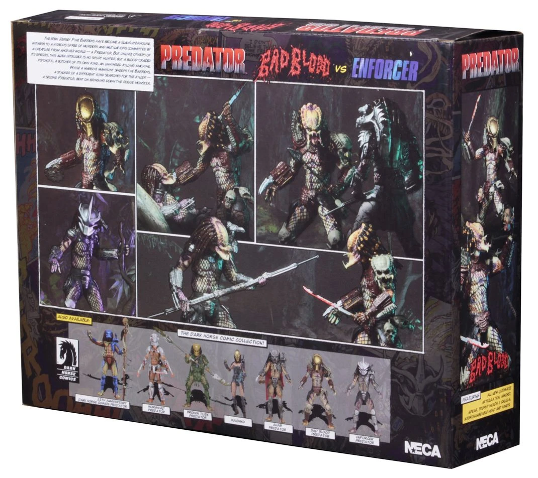 NECA Predator - Bad Blood Vs Enforcer - Ultimate 2er Figuren Set 5 NECA Predator - Bad Blood Vs Enforcer - Ultimate 2er Figuren Set – Bild 3
