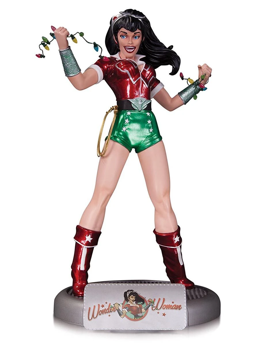 DC Comics Bombshells - Holiday Wonder Woman Statue