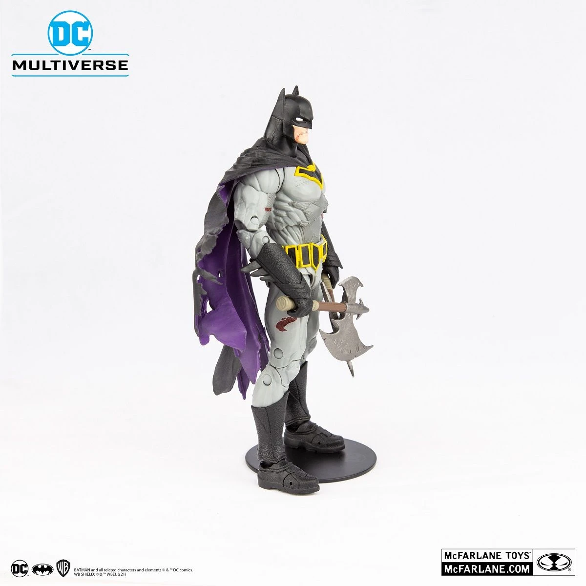 DC Multiverse - Batman With Battle Damage Actionfigur 7 DC Multiverse - Batman With Battle Damage Actionfigur – Bild 5