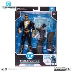 DC Multiverse - Black Adam (Endless Winter) Actionfigur -Spielzeug Puppen Geschäft 15472 dc build a 7in figures wv7 endless winter black adam 08 logos