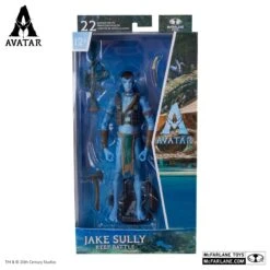 Avatar: The Way Of Water - Jake Sully (Reef Battle) Actionfigur -Spielzeug Puppen Geschäft 16307 11 logos