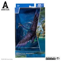 Avatar: The Way Of Water - Mountain Banshee (Lila) -Spielzeug Puppen Geschäft 16382 08 logos