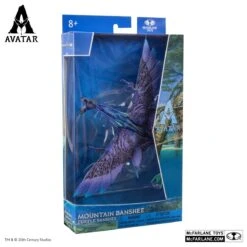 Avatar: The Way Of Water - Mountain Banshee (Lila) -Spielzeug Puppen Geschäft 16382 09 logos