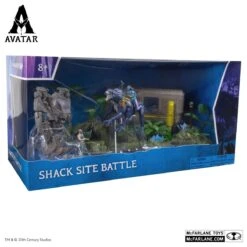 Avatar: The Way Of Water - Shack Site Battle 4er-Set -Spielzeug Puppen Geschäft 16406 10 logos