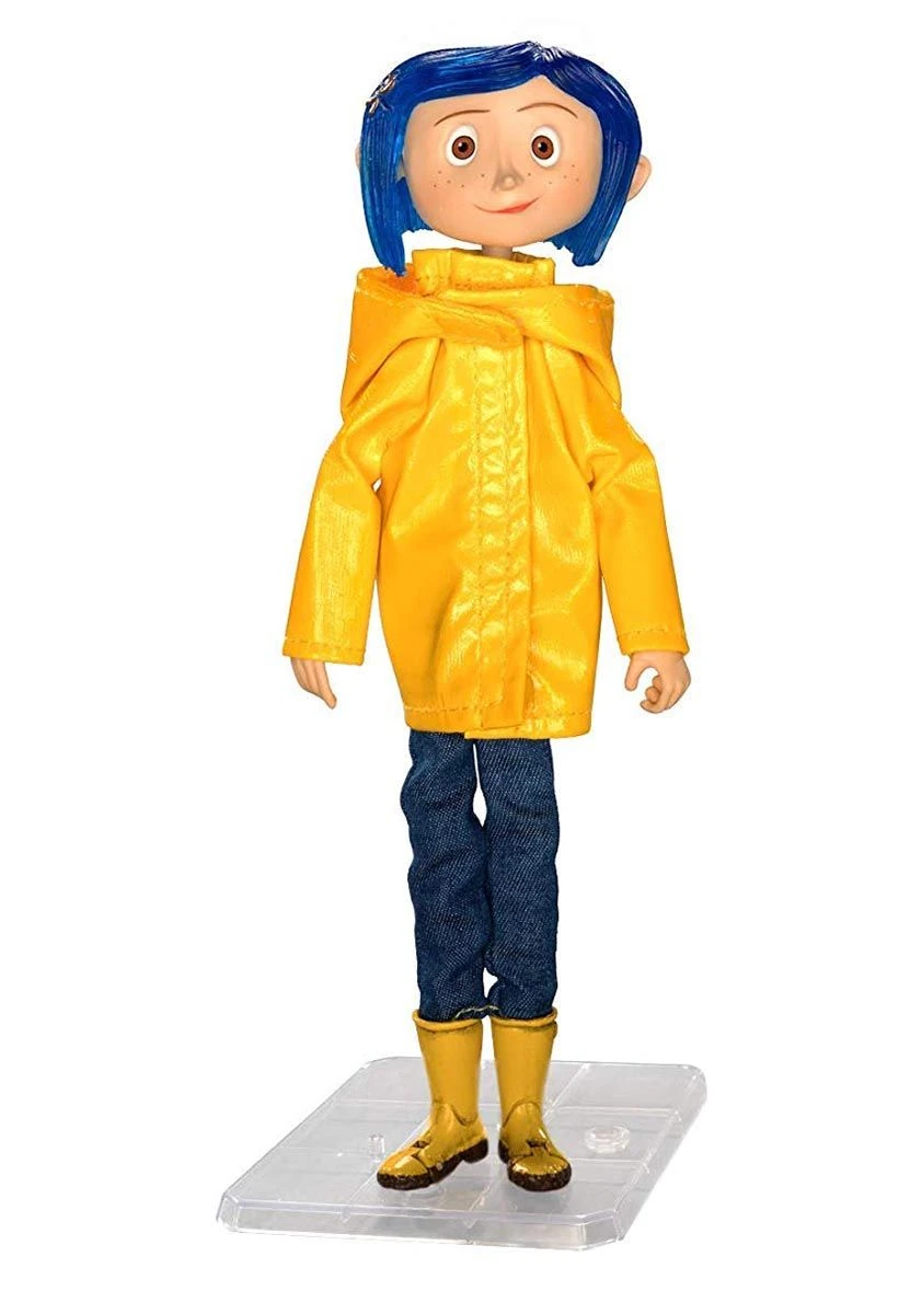 NECA Coraline - Articulated Figur - Coraline In Raincoat 3 NECA Coraline - Articulated Figur - Coraline In Raincoat