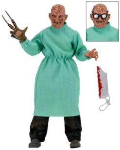 NECA Nightmare On Elm Street Part 4 - Freddy Surgeon Retro Doll Figur