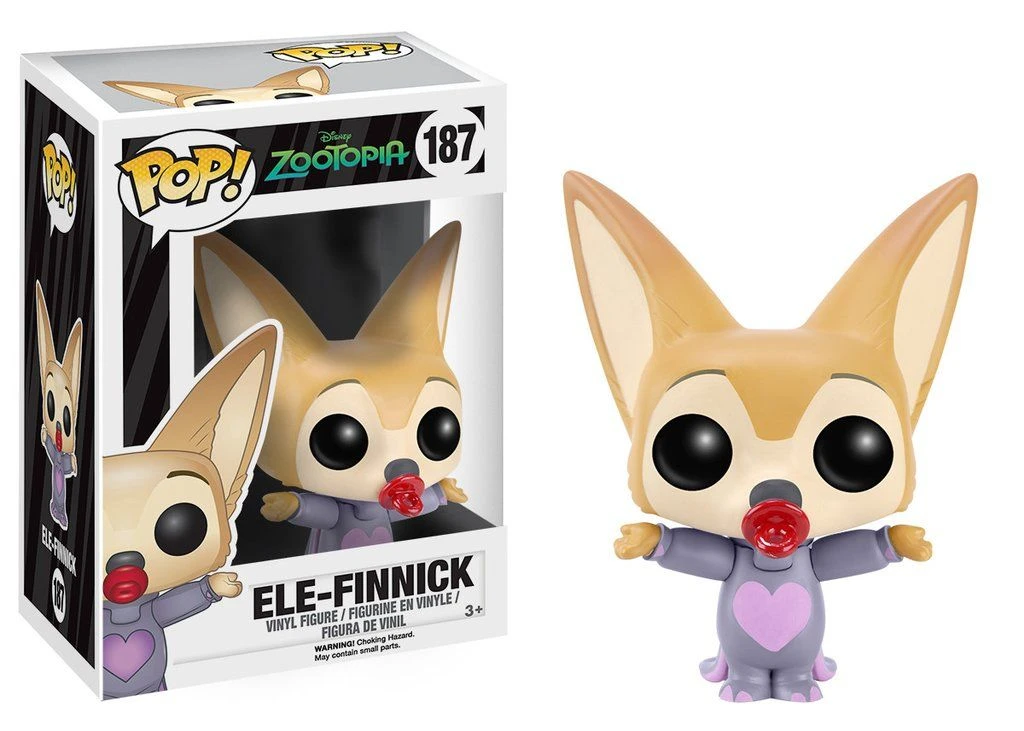 FUNKO POP! - Disney Zootropolis - Ele-Finnick Figur 3 FUNKO POP! - Disney Zootropolis - Ele-Finnick Figur