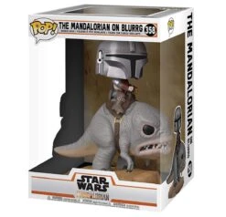 FUNKO POP - Star Wars Deluxe - The Mandalorian On Blurrg Figur