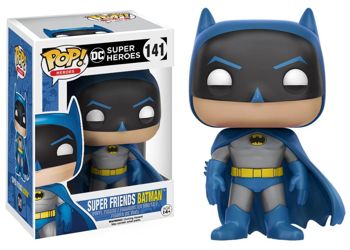 FUNKO POP! - DC Super Heroes - Super Friends Batman Figur 3 FUNKO POP! - DC Super Heroes - Super Friends Batman Figur