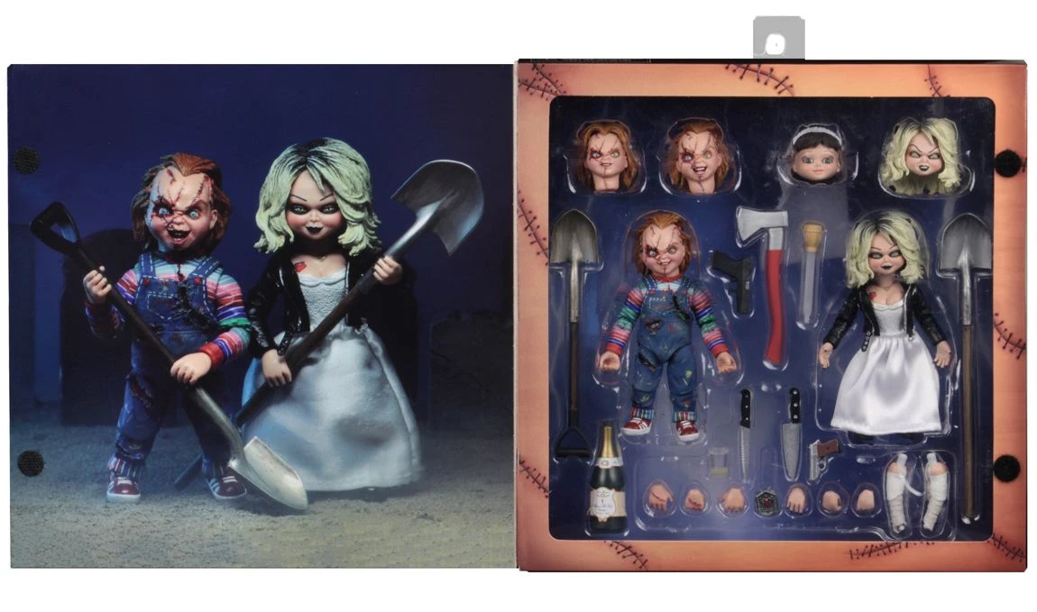 NECA Bride Of Chucky - Ultimate Chucky & Tiffany 2er Figuren Set 6 NECA Bride Of Chucky - Ultimate Chucky & Tiffany 2er Figuren Set – Bild 4