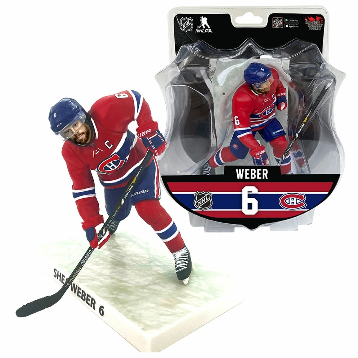 NHL - Montreal Canadiens - Shea Weber - Figur 4 NHL - Montreal Canadiens - Shea Weber - Figur – Bild 2