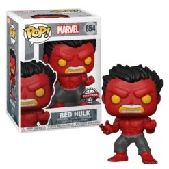 FUNKO POP! - Red Hulk Figur - Marvel