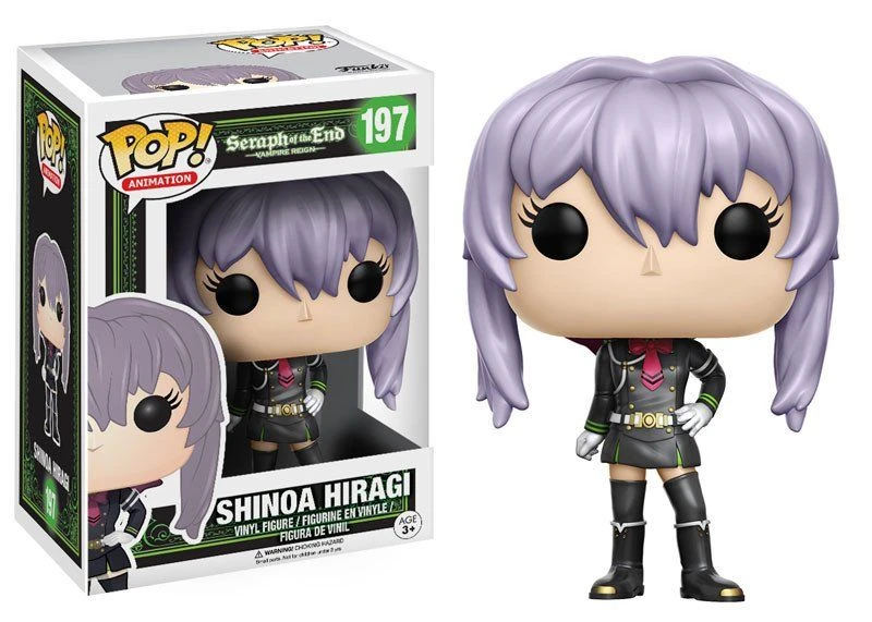 FUNKO POP! - Seraph Of The End - Shinoa Hiragi Figur 3 FUNKO POP! - Seraph Of The End - Shinoa Hiragi Figur