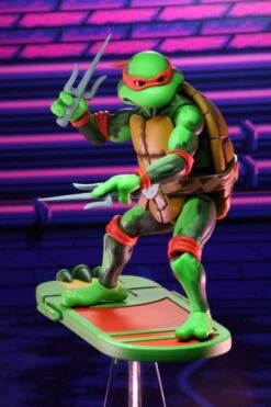 NECA Teenage Mutant Ninja Turtles (1990 Video-Game) - Raphael Actionfigur -Spielzeug Puppen Geschäft 54116 4