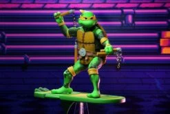 NECA Teenage Mutant Ninja Turtles (1990 Video-Game) - Michelangelo Actionfigur -Spielzeug Puppen Geschäft 54117 3