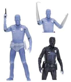NECA Terminator 2 - Kenner Tribute - White Hot T-1000 Figur