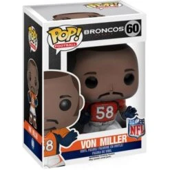 FUNKO POP! - Von Miller Figur - NFL Denver Broncos (Home) -Spielzeug Puppen Geschäft 60 funko pop figure nfl von miller box