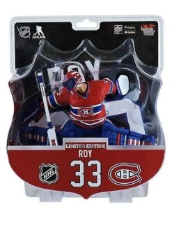 NHL - Montreal Canadiens - Patrick Roy - Figur -Spielzeug Puppen Geschäft 672781306512 alt2