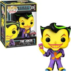 FUNKO POP! - The Joker Figur - Batman Animated - Black Light Glow