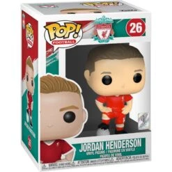 FUNKO POP! - Jordan Henderson Figur - Premier League FC Liverpool -Spielzeug Puppen Geschäft 7652014 large default