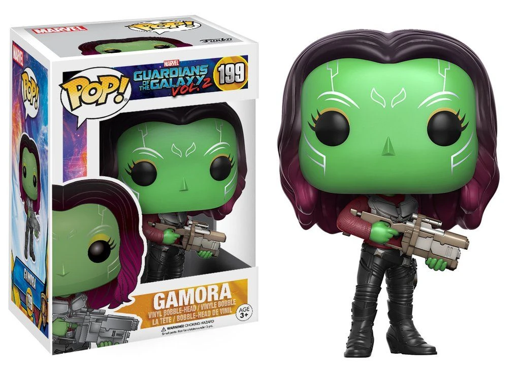 FUNKO POP! - Guardians Of The Galaxy Vol. 2 - Gamora Figur 3 FUNKO POP! - Guardians Of The Galaxy Vol. 2 - Gamora Figur