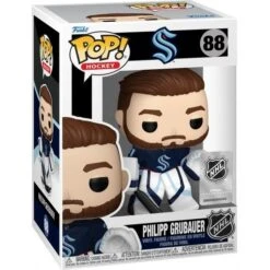 FUNKO NHL POP! - Philipp Grubauer - Seattle Kraken Home Figur -Spielzeug Puppen Geschäft 88 funko pop figure nhl philipp grubauer box