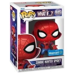 FUNKO POP! - Zombie Hunter Spidey Figur - What If...? -Spielzeug Puppen Geschäft 945 funko pop figure what if zombie hunter spidey metallic box