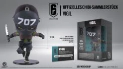 Ubisoft Six Collection 3 - Vigil 10cm Vinyl Figur