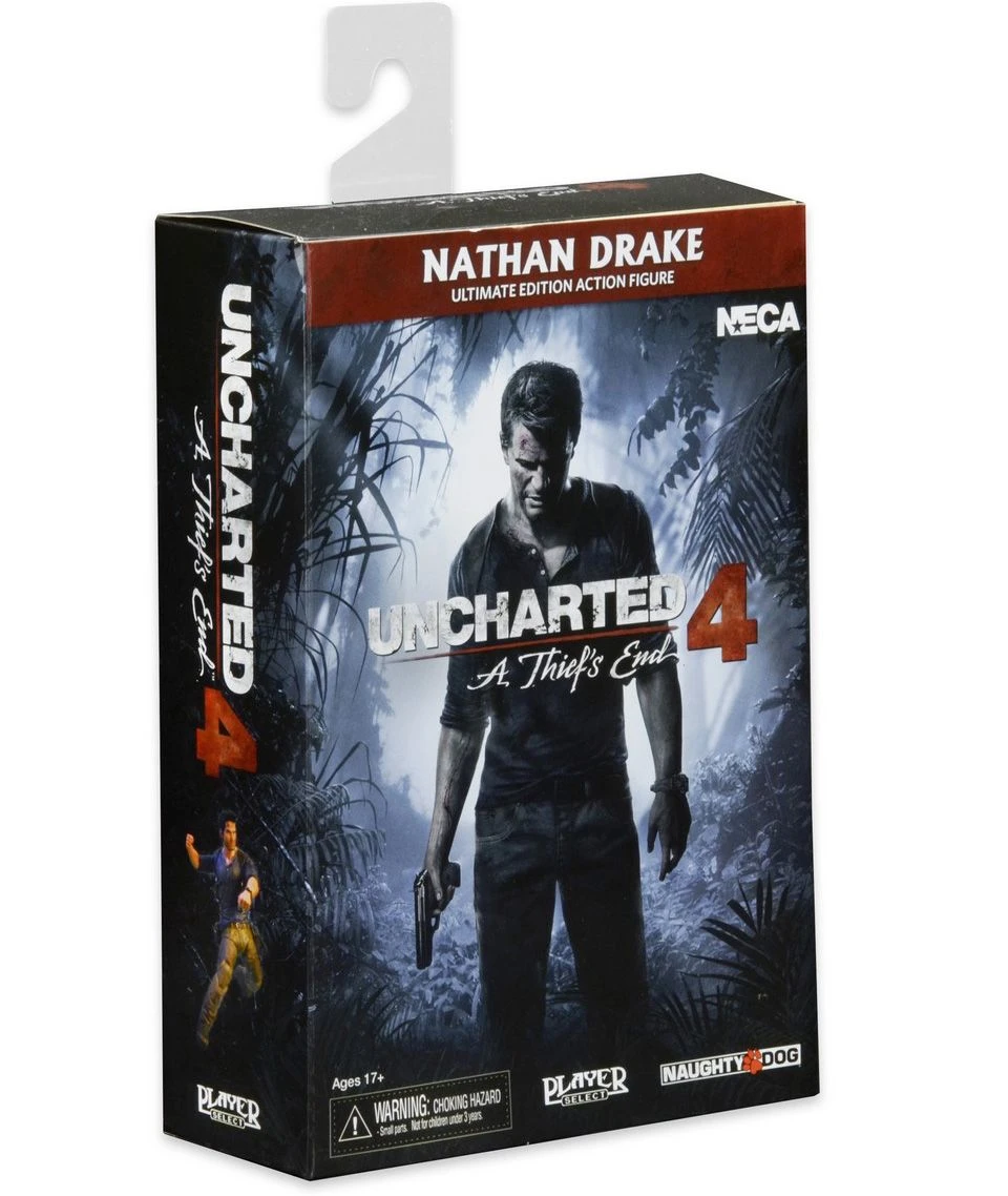 NECA Uncharted 4 - A Thiefs End - Ultimate Nathan Drake Actionfigur 4 NECA Uncharted 4 - A Thiefs End - Ultimate Nathan Drake Actionfigur – Bild 2