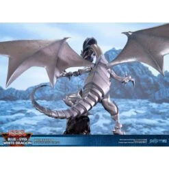 Diverse First 4 Figures - Yu-Gi-Oh! - Blue-Eyes White Dragon - White Edition - Figur -Spielzeug Puppen Geschäft blue eyes white dragon white edition statue 35 cm 16