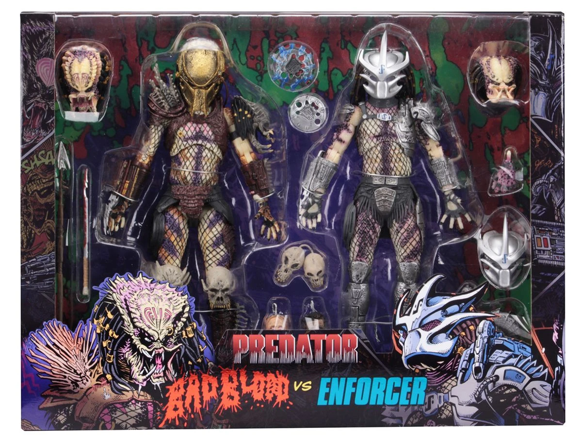NECA Predator - Bad Blood Vs Enforcer - Ultimate 2er Figuren Set 4 NECA Predator - Bad Blood Vs Enforcer - Ultimate 2er Figuren Set – Bild 2