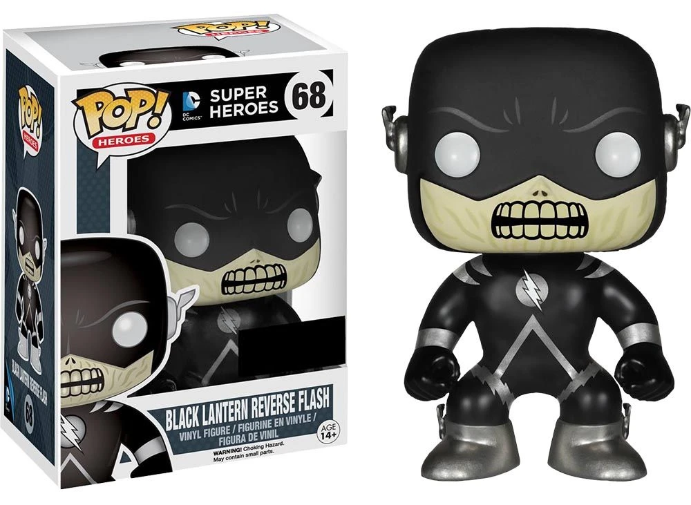 FUNKO POP! - DC Comics - Black Lantern Reverse Flash Figur 3 FUNKO POP! - DC Comics - Black Lantern Reverse Flash Figur