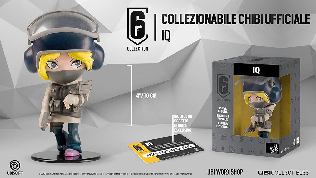 Ubisoft Six Collection - IQ 10cm Vinyl Figur