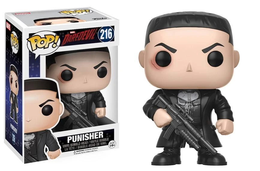 FUNKO POP! - Marvel Daredevil - Punisher Figur 3 FUNKO POP! - Marvel Daredevil - Punisher Figur