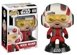 FUNKO POP! - Star Wars Episode 7 - Nien Nunb Figur Mit Helm