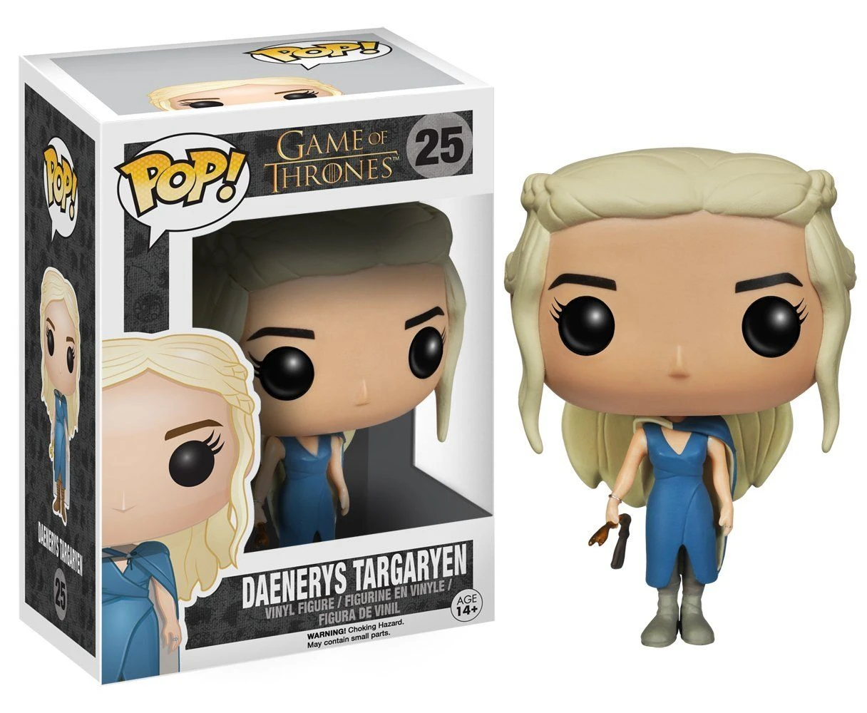 FUNKO POP! - Game Of Thrones - Daenerys Targaryen Figur #25 3 FUNKO POP! - Game Of Thrones - Daenerys Targaryen Figur #25