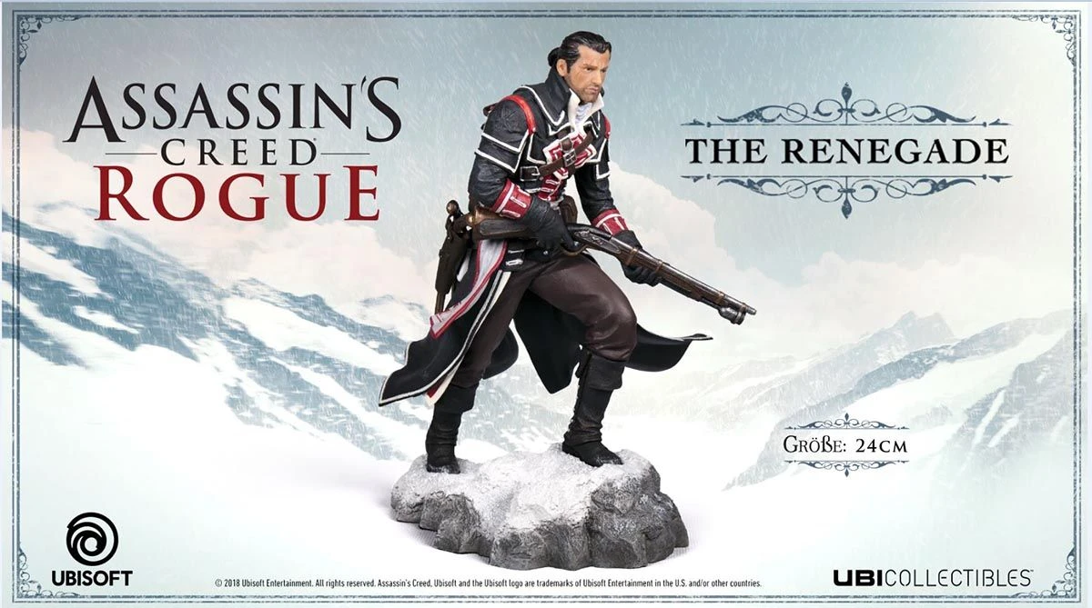 Ubisoft Assassins Creed Rogue - The Renegade Shay 24cm Figur 3 Ubisoft Assassins Creed Rogue - The Renegade Shay 24cm Figur