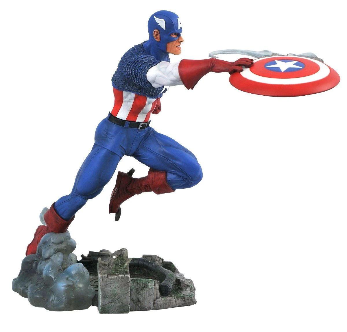 Diamond Select Captain America - Marvel Gallery Statue 5 Diamond Select Captain America - Marvel Gallery Statue – Bild 3