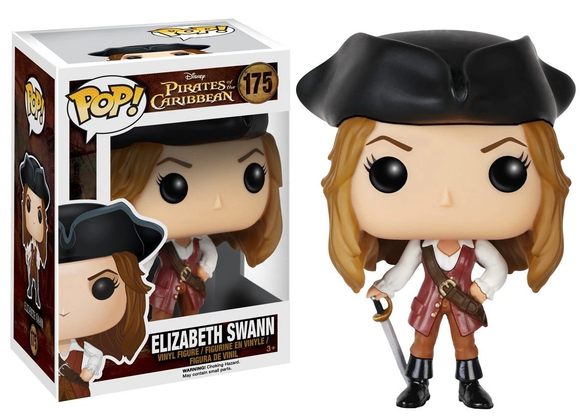 FUNKO POP! - Pirates Of The Caribbean - Elizabeth Swann Figur 3 FUNKO POP! - Pirates Of The Caribbean - Elizabeth Swann Figur