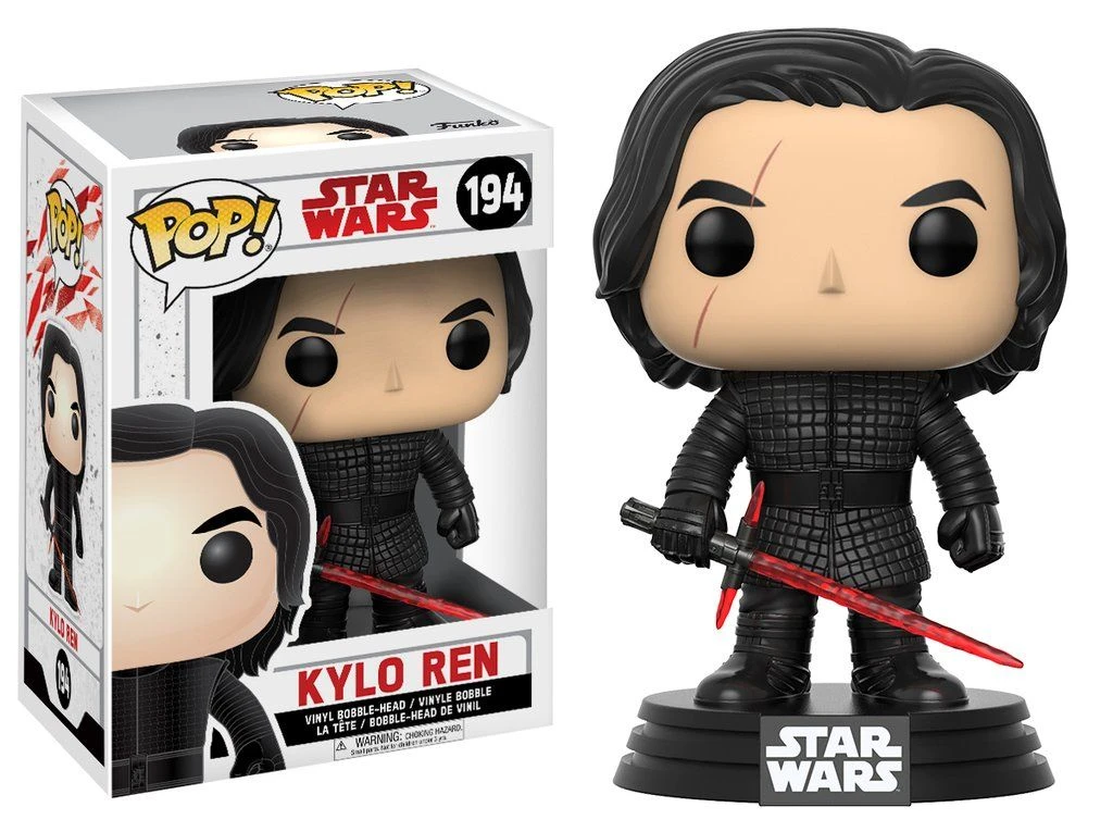 FUNKO POP! - Star Wars: The Last Jedi - Kylo Ren Figur 3 FUNKO POP! - Star Wars: The Last Jedi - Kylo Ren Figur