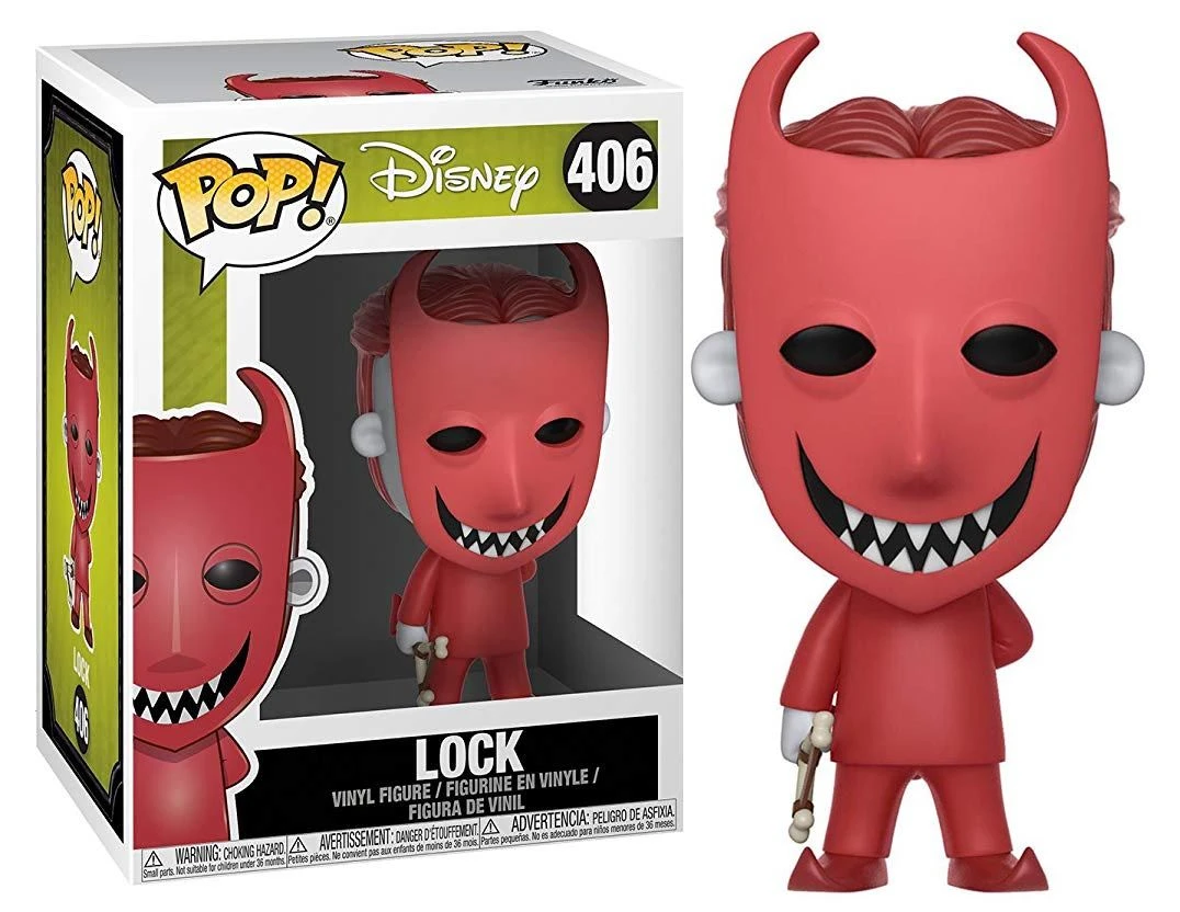 FUNKO POP! - The Nightmare Before Christmas - Lock Figur 3 FUNKO POP! - The Nightmare Before Christmas - Lock Figur