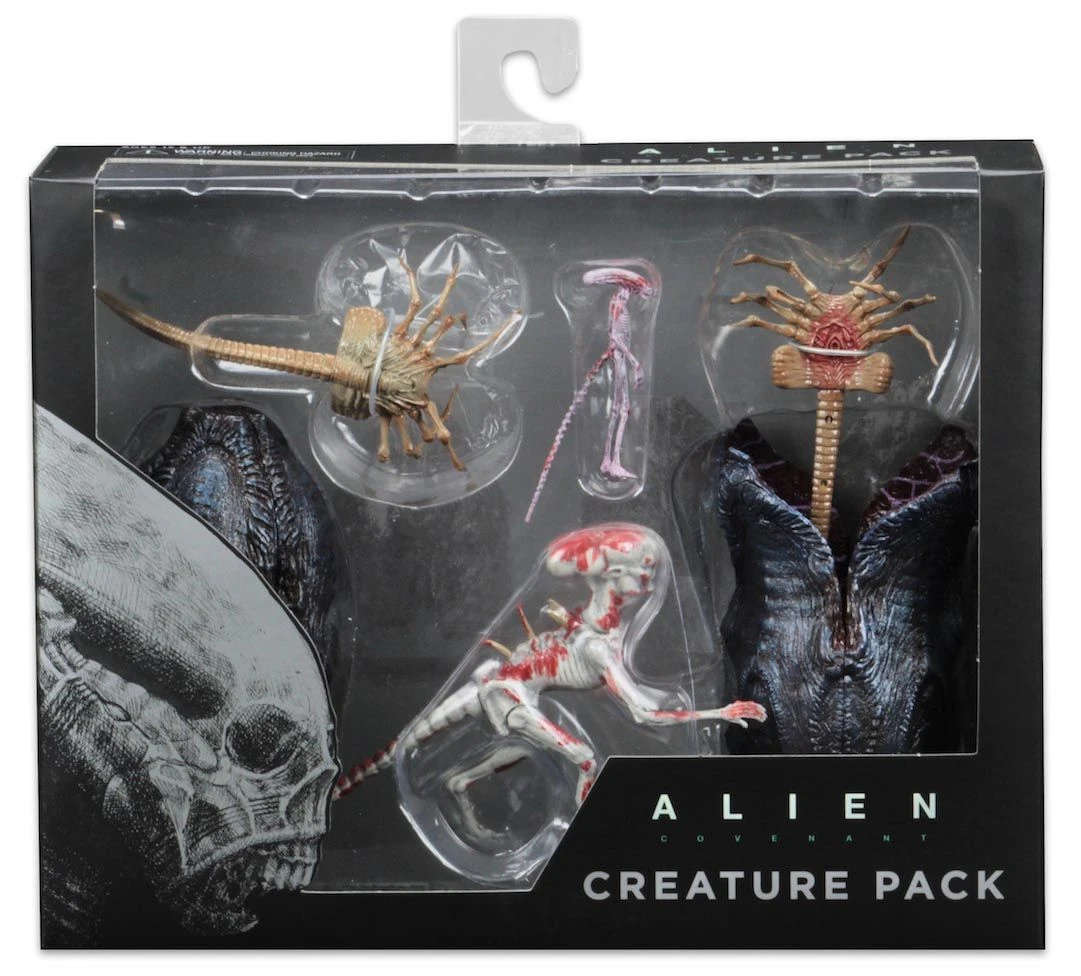 NECA Alien Covenant Figuren - Accessory Creature Pack 3 NECA Alien Covenant Figuren - Accessory Creature Pack