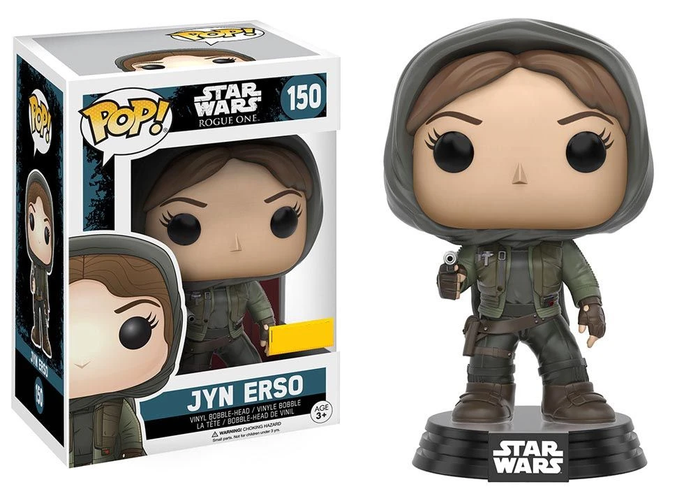FUNKO POP! - Star Wars Rouge One - Jyn Erso Hooded Figur 3 FUNKO POP! - Star Wars Rouge One - Jyn Erso Hooded Figur