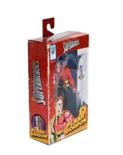 NECA The Original Superheroes S1 - Flash Gordon Actionfigur -Spielzeug Puppen Geschäft flash pkg2 scaled 1