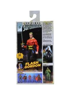 NECA The Original Superheroes S1 - Flash Gordon Actionfigur -Spielzeug Puppen Geschäft flash pkg4 scaled 1