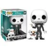 FUNKO POP! - Jack Skellington Mit Zero Figur - Nightmare Before XMas 25cm (Glow)