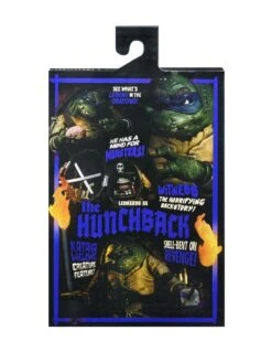 NECA Universal Monsters X TMNT - Ultimate Leonardo Als The Hunchback Figur -Spielzeug Puppen Geschäft leo pkg2 scaled 1