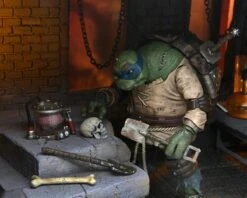NECA Universal Monsters X TMNT - Ultimate Leonardo Als The Hunchback Figur -Spielzeug Puppen Geschäft leo13 scaled 1