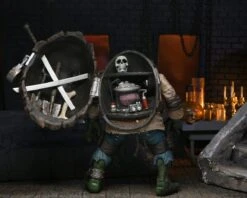 NECA Universal Monsters X TMNT - Ultimate Leonardo Als The Hunchback Figur -Spielzeug Puppen Geschäft leo2 scaled 1